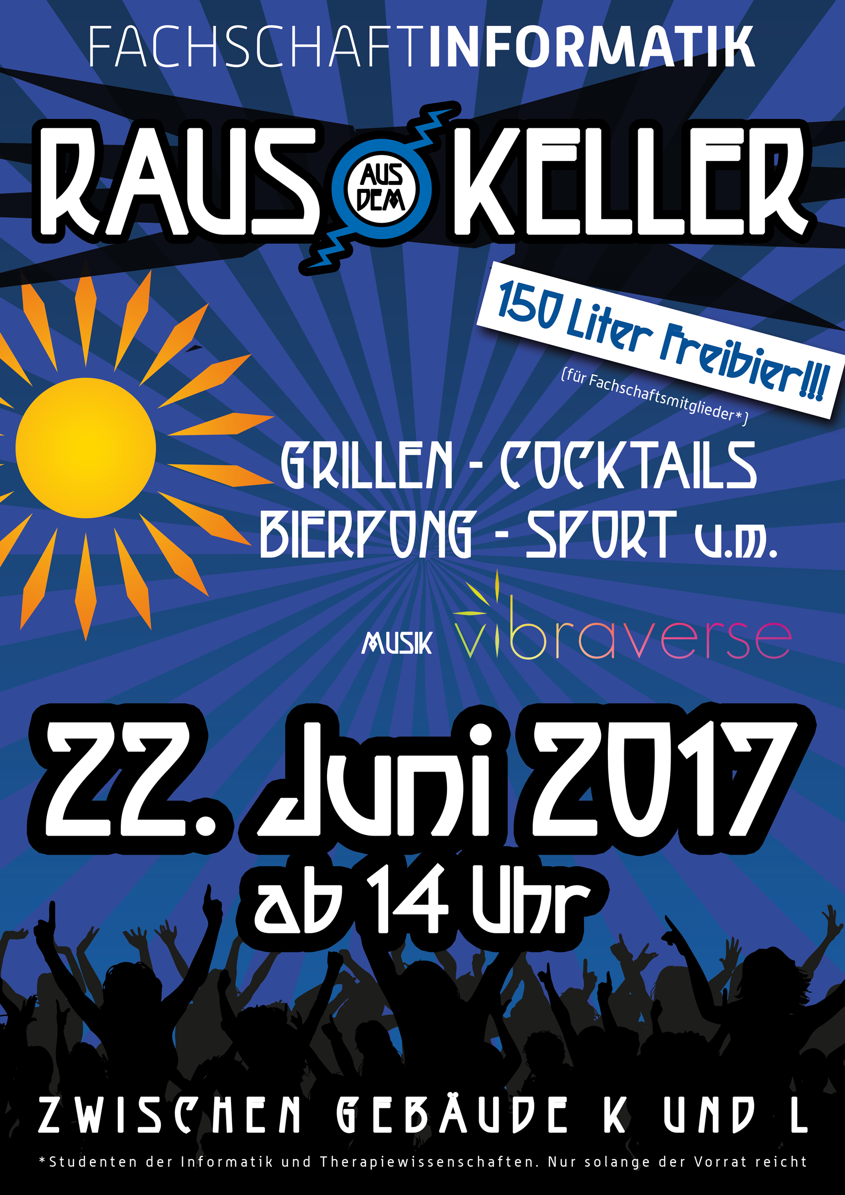 Raus aus dem Keller Party – Donnerstag ab 14:00 Uhr