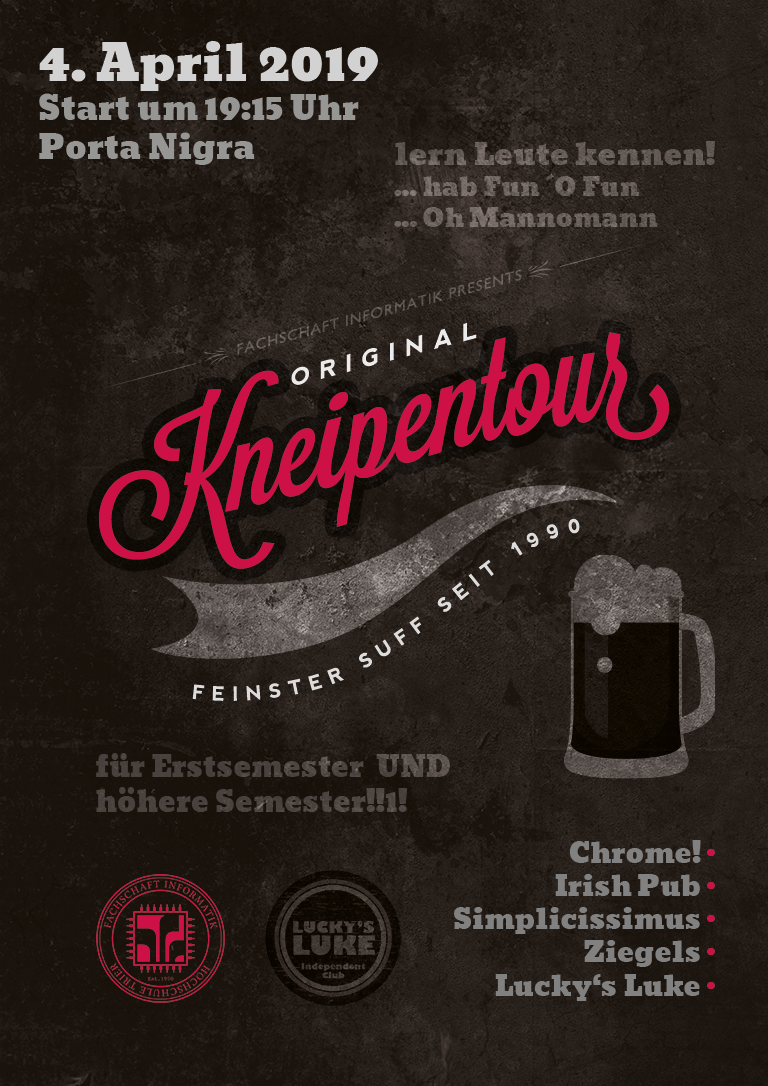 Kneipentour SoSe 2019